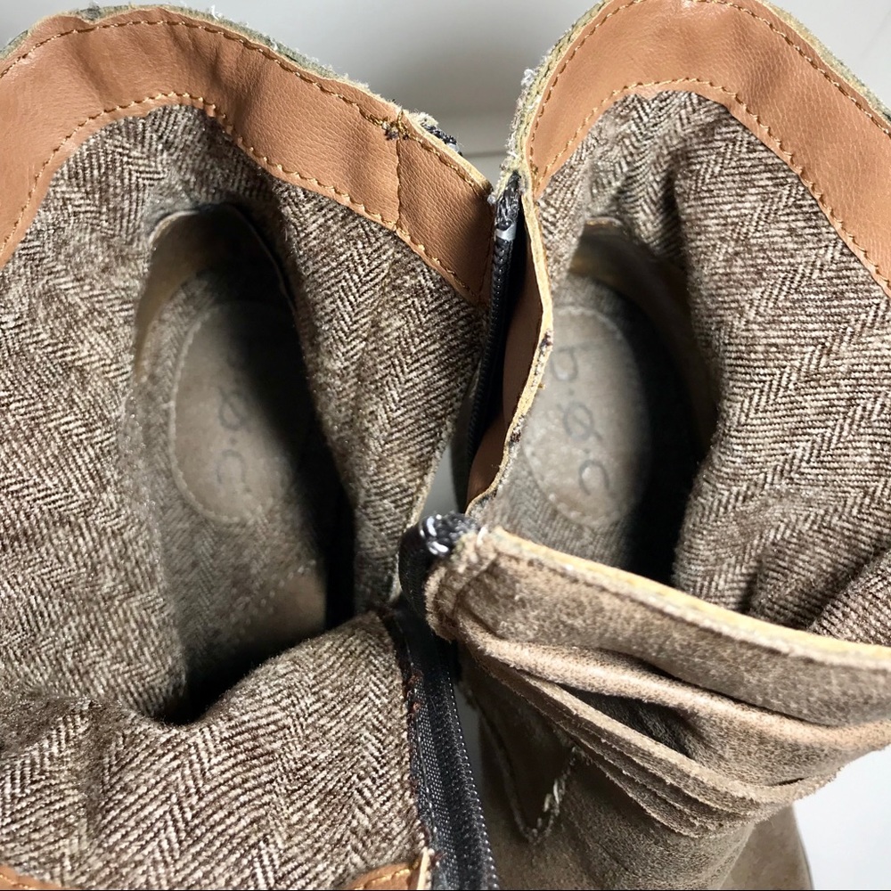 ♥️b.o.c. Born brown leather booties ankle boots - Picture 6 of 8